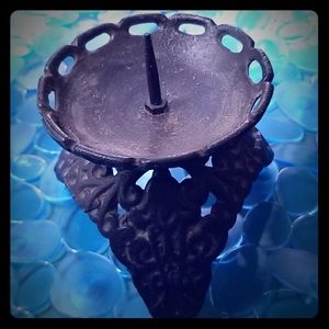 House Candleholder. Black from Japan